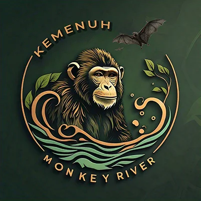 Kemenuh Monkey River Bali Logo