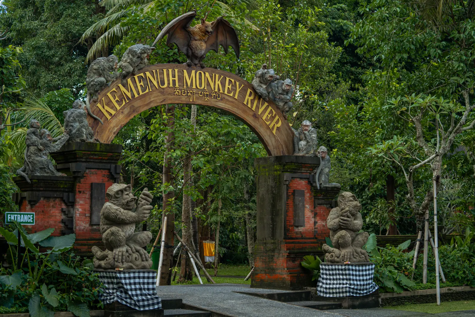 Kemenuh Monkey River Bali